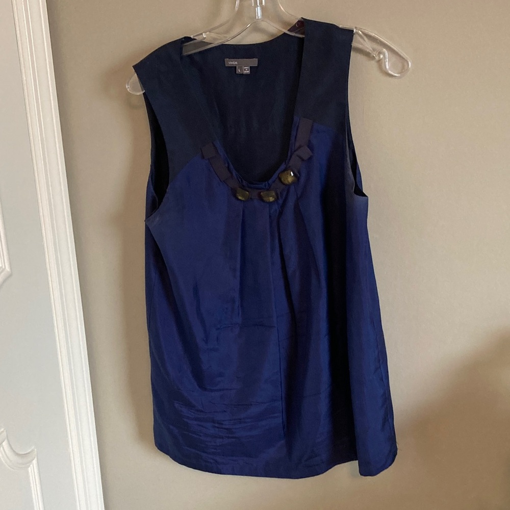 Vince Dark Blue Top